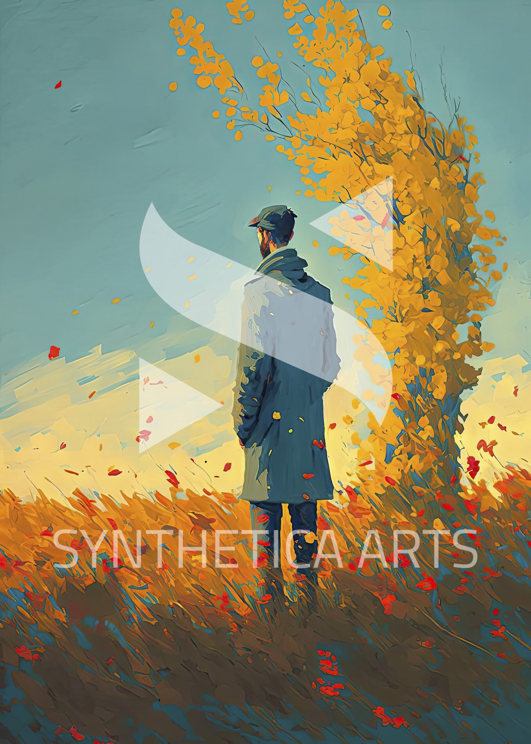 When september ends digital painting